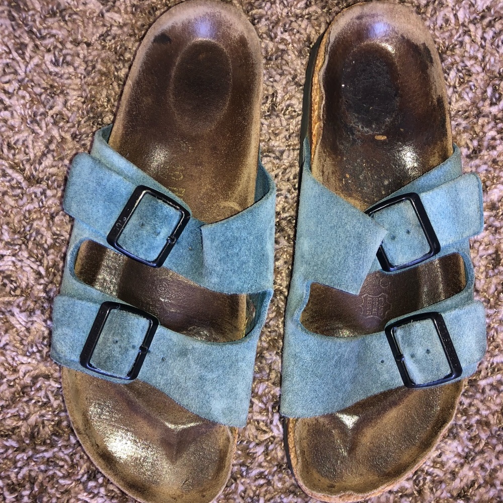 Blue Arizona Birkenstocks (Birks)